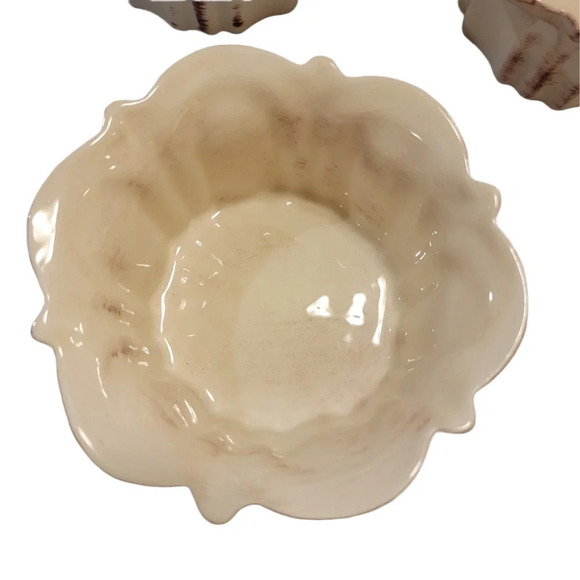 MANCER by Mancioli Vintage Made in Italy Set of 3 Hand Painted Ceramic Bowls MCM - Picture 5 of 13